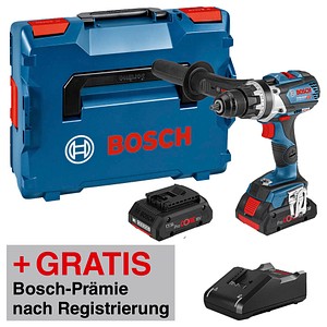 AKTION: BOSCH Professional GSR 18V-110 C Akku-Bohrschrauber-Set 18,0 V, mit 2 Akkus mit Prämie nach Registrierung von Bosch Professional