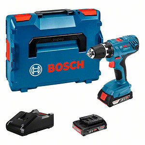 BOSCH Professional GSR 18V-21 Professional Akku-Bohrschrauber-Set 18,0 V, mit 2 Akkus von Bosch Professional