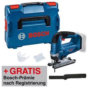 AKTION: BOSCH Professional GST 18V-125 B Akku-Stichsäge Set 18,0 V, ohne Akku mit Prämie nach Registrierung AKTION: BOSCH Professional GST 18V-125 B Akku-Stichsäge Set 18,0 V, ohne Akku mit Prämie nach Registrierung von Bosch Professional