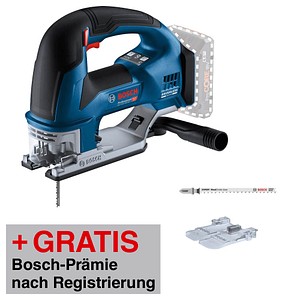 AKTION: BOSCH Professional GST 18V-155 BC Akku-Stichsäge 18,0 V, ohne Akku mit Prämie nach Registrierung AKTION: BOSCH Professional GST 18V-155 BC Akku-Stichsäge 18,0 V, ohne Akku mit Prämie nach Registrierung von Bosch Professional