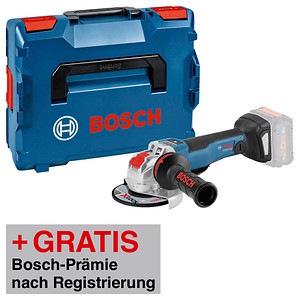 AKTION: BOSCH Professional GWX 18V-10 PSC Winkelschleifer 18,0 V, ohne Akku mit Prämie nach Registrierung AKTION: BOSCH Professional GWX 18V-10 PSC Winkelschleifer 18,0 V, ohne Akku mit Prämie nach Registrierung von Bosch Professional