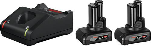 Bosch Professional GAL 12V-40 +2x GBA 6.0Ah 1600A01B20 Werkzeug-Akku und Ladegerät 12V 6Ah Li-Ion von Bosch Professional