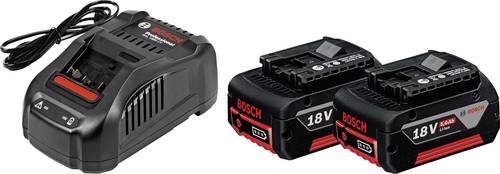 Bosch Professional GBA + GAL 1880 CV 1600A00B8J Werkzeug-Akku und Ladegerät 18V 5Ah Li-Ion von Bosch Professional