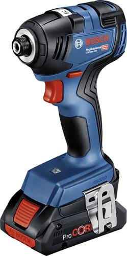 Bosch Professional GDR 18V-200 06019J2108 Akku-Drehschlagschrauber, Akku-Schrauber 18V Li-Ion bürst von Bosch Professional