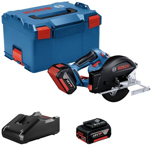 Bosch Professional GKM 18V-50 Akku-Handkreissäge Schnitttiefe max. (90°) 50mm 18V 5Ah von Bosch Professional