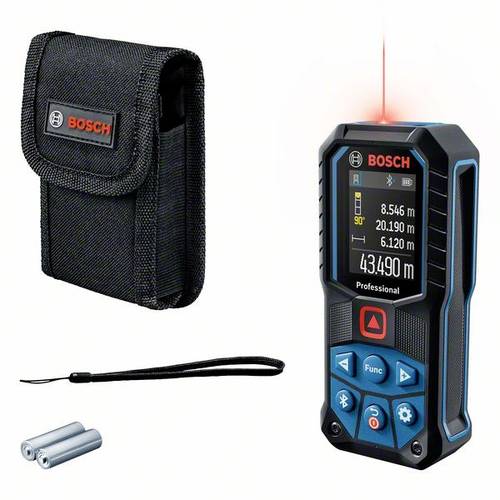 Bosch Professional GLM 50-27 C Laser-Entfernungsmesser Bluetooth, Stativadapter 6.3mm (1/4 ), Doku von Bosch Professional