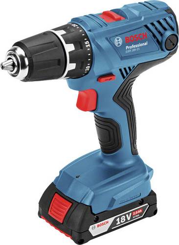 Bosch Professional GSR 18V-21 06019H1009 Akku-Bohrschrauber 18V Li-Ion ohne Akku von Bosch Professional