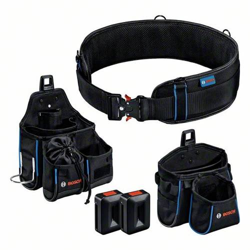 Bosch Professional Kit belt 108, GWT 2, GWT 4, 2x holder 1600A0265R HeimwerkerInnen, HandwerkerInnen von Bosch Professional