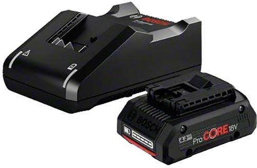 Bosch Professional ProCORE18V 4.0Ah + GAL 18V-40 Professional 1600A01U7U Werkzeug-Akku und Ladegerä von Bosch Professional
