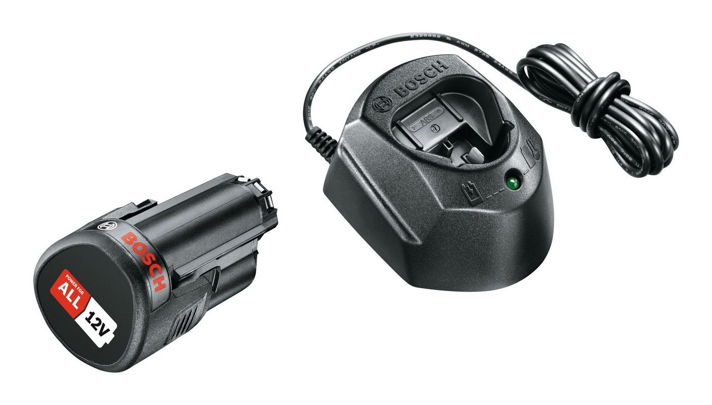 Bosch Professional Akku Starter-Set, 1 x PBA 12 Volt, 1.5 Ah O-A Akku und GAL 1210 CV Bosch Professional Akku Starter-Set, 1 x PBA 12 Volt, 1.5 Ah O-A Akku und GAL 1210 CV von Bosch Professional