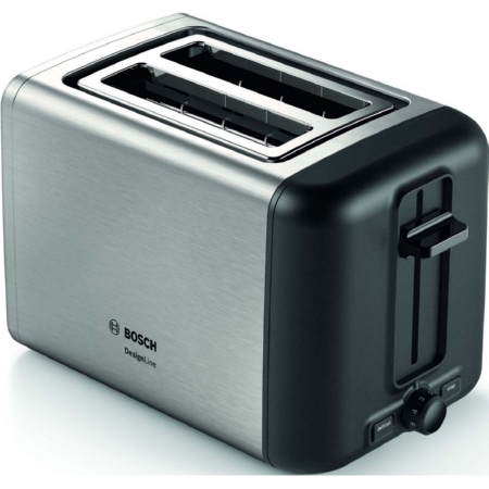 TAT3P420DE eds/sw  - Toaster Edelstahl/schwarz TAT3P420DE eds/sw von Bosch SDA