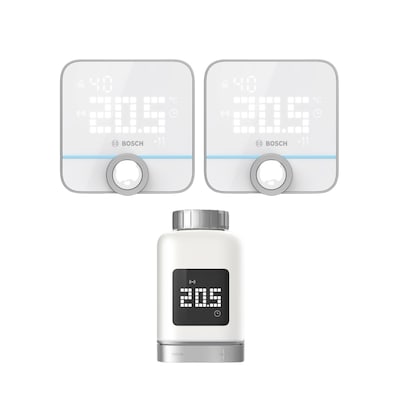 Bosch Smart Home Set Smarte Heizung • 2x Raumthermostat • Thermostat Bosch Smart Home Set Smarte Heizung • 2x Raumthermostat • Thermostat von Bosch Smart Home