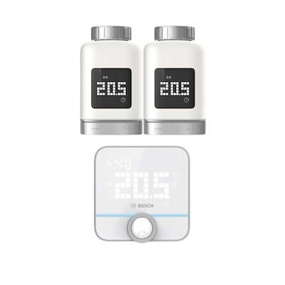 Bosch Smart Home Set Smarte Heizung • 2x Thermostat • Raumthermostat Bosch Smart Home Set Smarte Heizung • 2x Thermostat • Raumthermostat von Bosch Smart Home