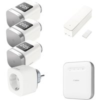 Bosch Smart Home Starter Set Energiesparen • 3 Thermostate • Fensterk. • Plug von Bosch Smart Home