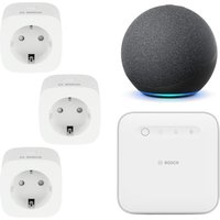 Bosch Smart Home Starter Set Energiesparen • 3x Smart Plug + Echo Dot (5th) mit Alexa von Bosch Smart Home
