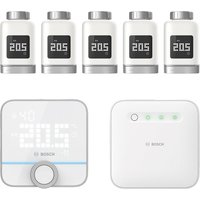 Bosch Smart Home - Starter Set Heizung II mit 5 Thermostaten + Raumthermostat II von Bosch Smart Home