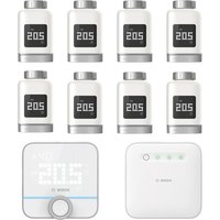 Bosch Smart Home - Starter Set Heizung II mit 8 Thermostaten + Raumthermostat II von Bosch Smart Home