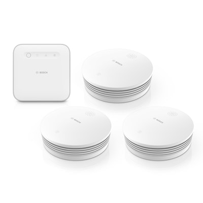 Bosch Smart Home Starter Set Rauchwarnmelder • 3x smarter Rauchmelder von Bosch Smart Home