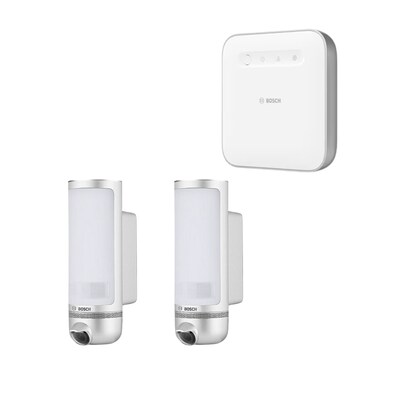 Bosch Smart Home Starter Set Sicherheit • 2x Überwachungskamera Outdoor von Bosch Smart Home