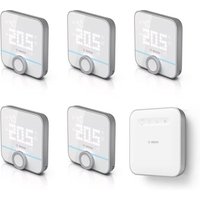 Bosch Smart Home Starter Set Smarte Fußbodenheizung 230V • 5x smartes Thermostat von Bosch Smart Home