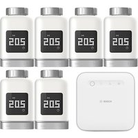 Bosch Smart Home Starter Set Smarte Heizung • 6x smartes Thermostat von Bosch Smart Home