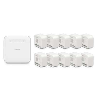 Bosch Smart Home Starter Set smarte Licht-/Rollladensteuerung • 10x Rollladenaktor von Bosch Smart Home