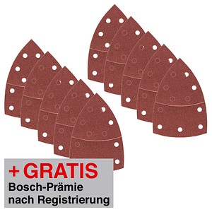 AKTION: 10 BOSCH Schleifblätter 120 mit Prämie nach Registrierung AKTION: 10 BOSCH Schleifblätter 120 mit Prämie nach Registrierung von Bosch