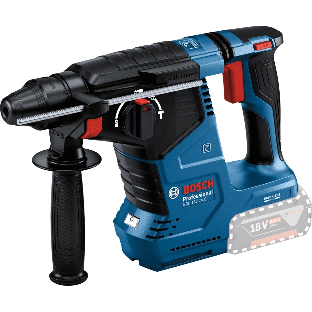 Akku-Bohrhammer GBH 18V-24 C Professional solo, 18Volt von Bosch