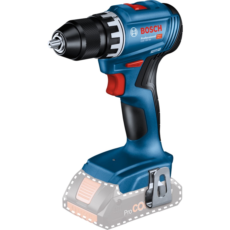 Akku-Bohrschrauber GSR 18V-45 Professional solo, 18Volt Akku-Bohrschrauber GSR 18V-45 Professional solo, 18Volt von Bosch