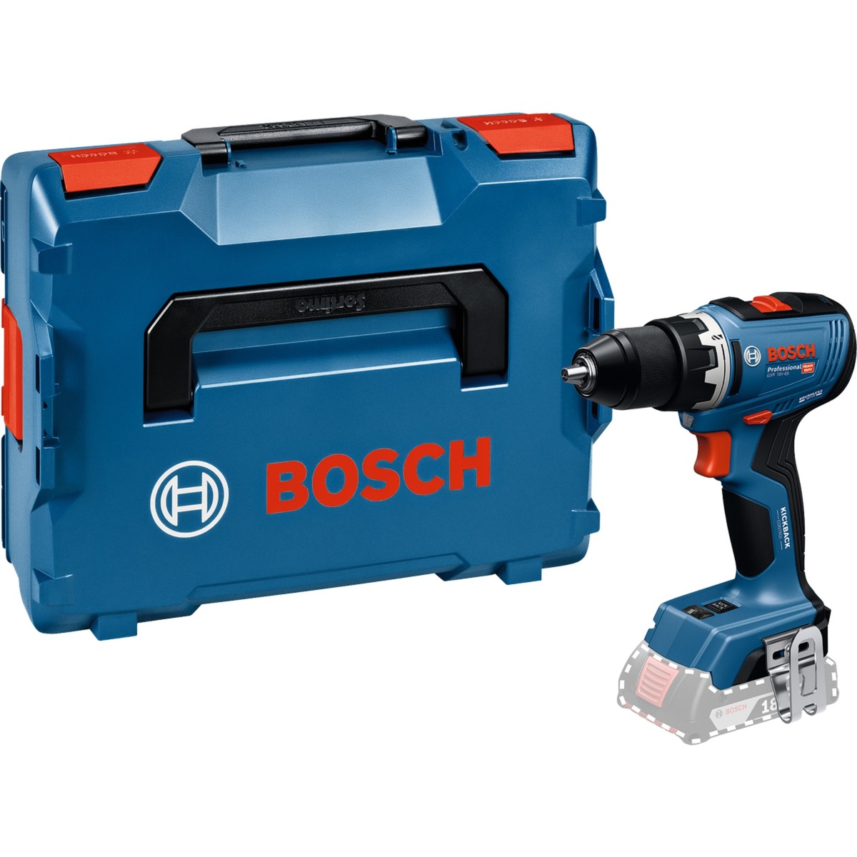 Akku-Bohrschrauber GSR 18V-65 Professional solo, 18Volt Akku-Bohrschrauber GSR 18V-65 Professional solo, 18Volt von Bosch