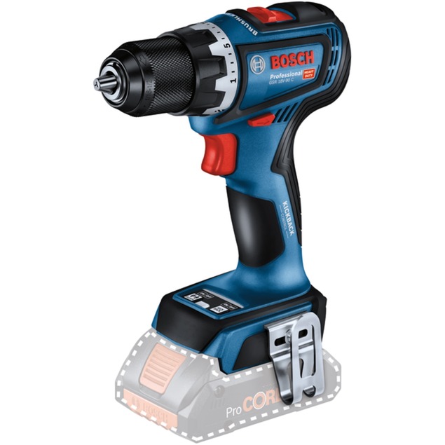 Akku-Bohrschrauber GSR 18V-90 C Professional solo, 18Volt Akku-Bohrschrauber GSR 18V-90 C Professional solo, 18Volt von Bosch