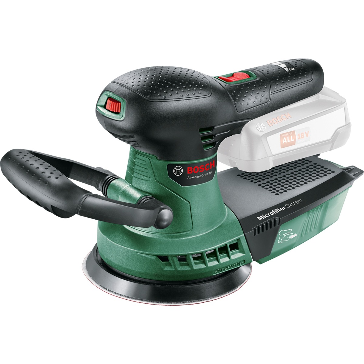 Akku-Exzenterschleifer AdvancedOrbit 18 solo, 18Volt Akku-Exzenterschleifer AdvancedOrbit 18 solo, 18Volt von Bosch