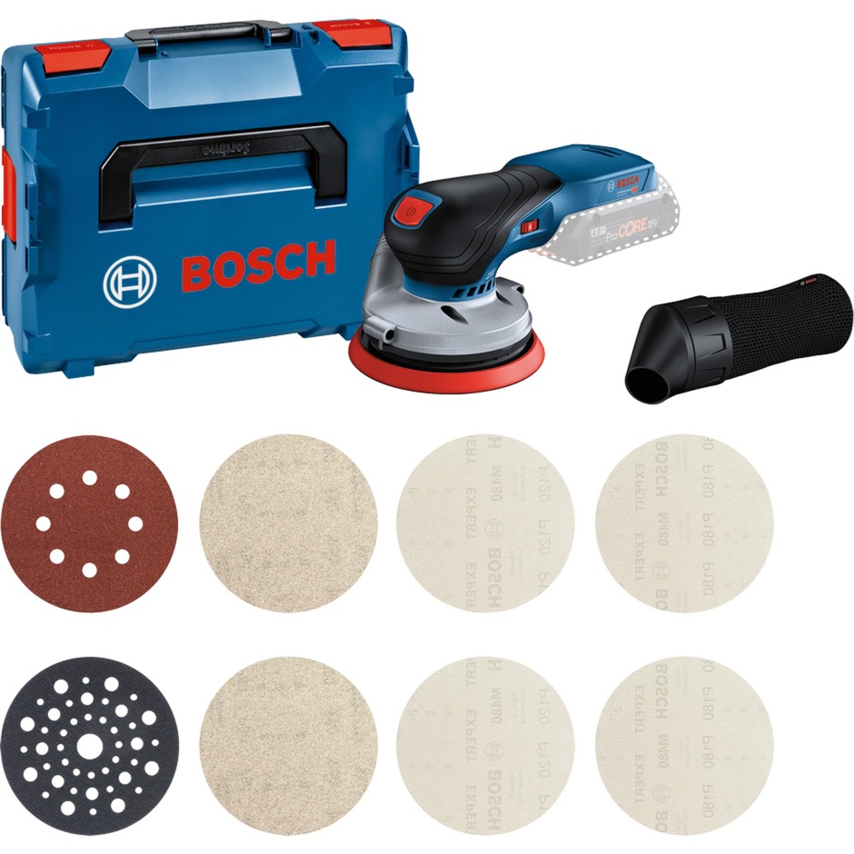 Akku-Exzenterschleifer GEX 18V-125 Professional + M480 Starter-Set Akku-Exzenterschleifer GEX 18V-125 Professional + M480 Starter-Set von Bosch