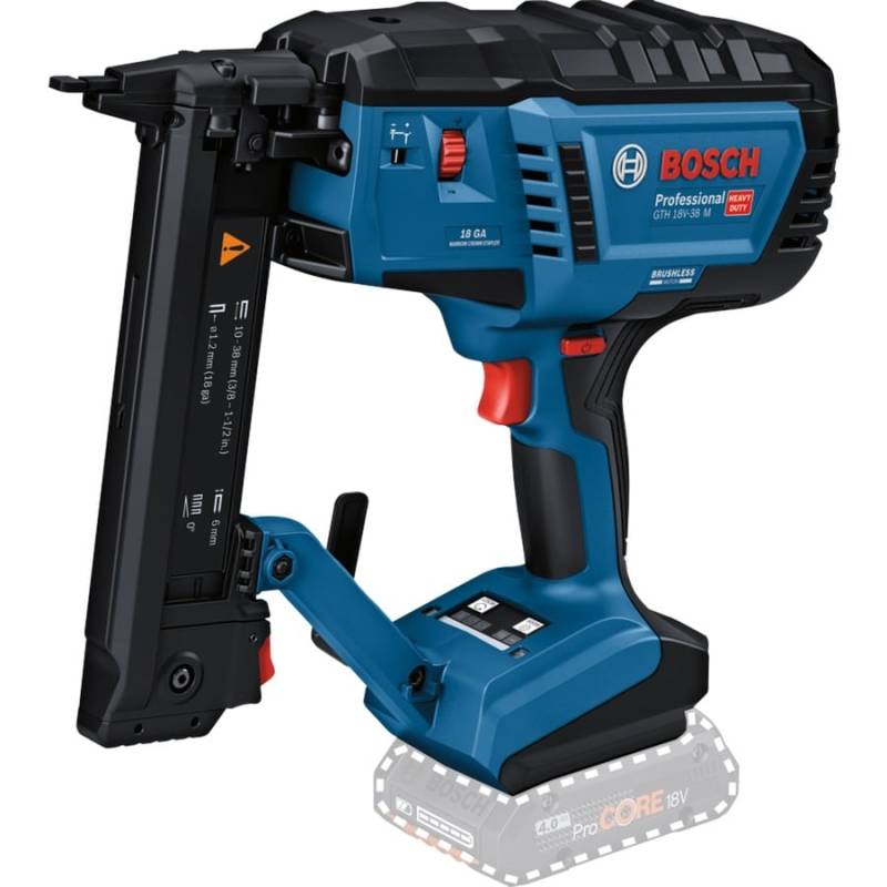 Akku-Holztacker GNH 18V-38 M Professional solo, 18Volt, Elektrotacker von Bosch