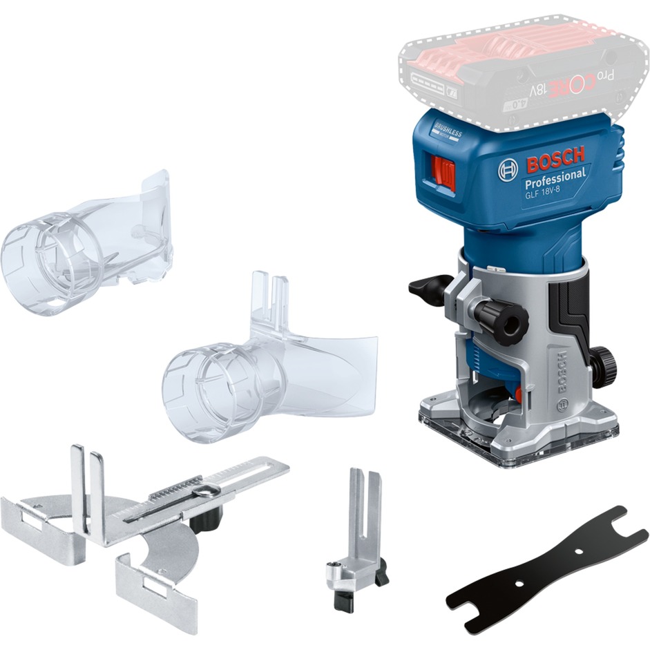 Akku-Kantenfräse /-Laminatschneider GLF 18V-8 Professional solo, 18Volt, Oberfräse Akku-Kantenfräse /-Laminatschneider GLF 18V-8 Professional solo, 18Volt, Oberfräse von Bosch
