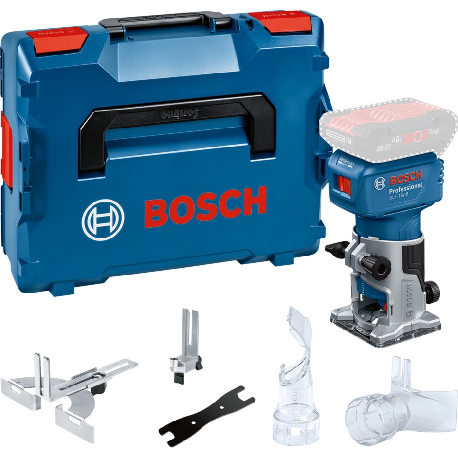 Akku-Kantenfräse /-Laminatschneider GLF 18V-8 Professional solo, 18Volt, Oberfräse Akku-Kantenfräse /-Laminatschneider GLF 18V-8 Professional solo, 18Volt, Oberfräse von Bosch