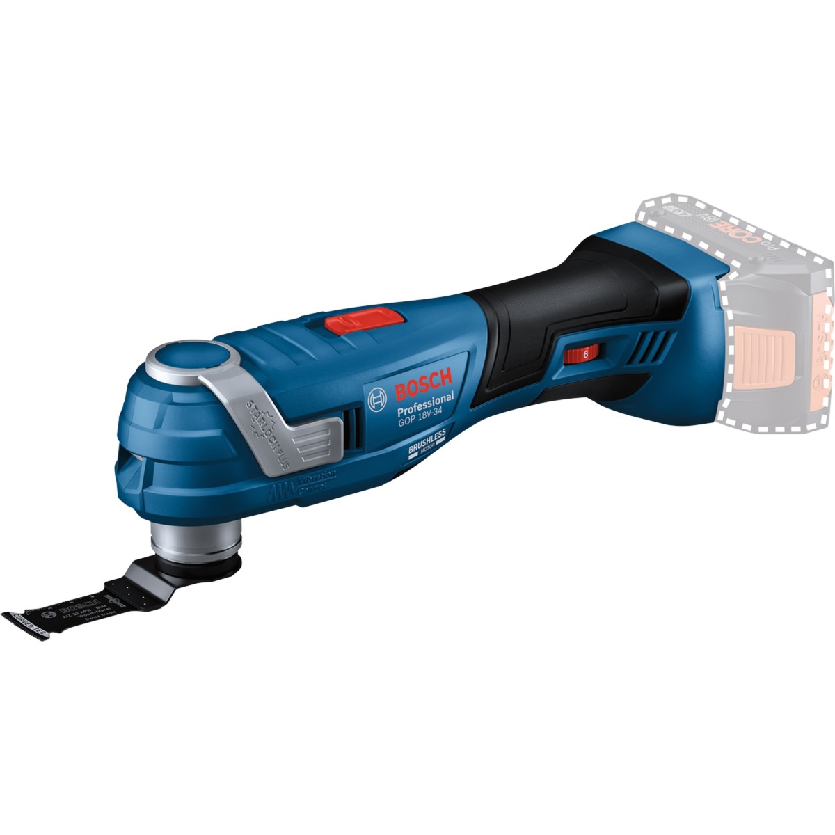 Akku-Multi-Cutter GOP 18V-34 Solo Professional, 18Volt, Multifunktions-Werkzeug Akku-Multi-Cutter GOP 18V-34 Solo Professional, 18Volt, Multifunktions-Werkzeug von Bosch