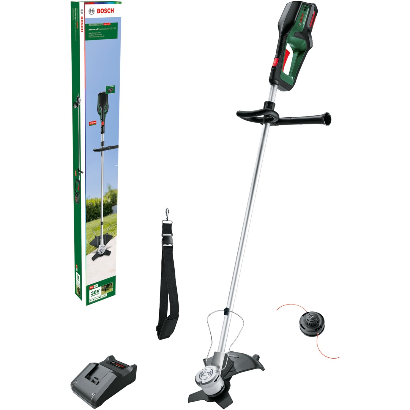 Akku-Rasentrimmer Advanced Brushcut 36V-23-750, 36Volt von Bosch