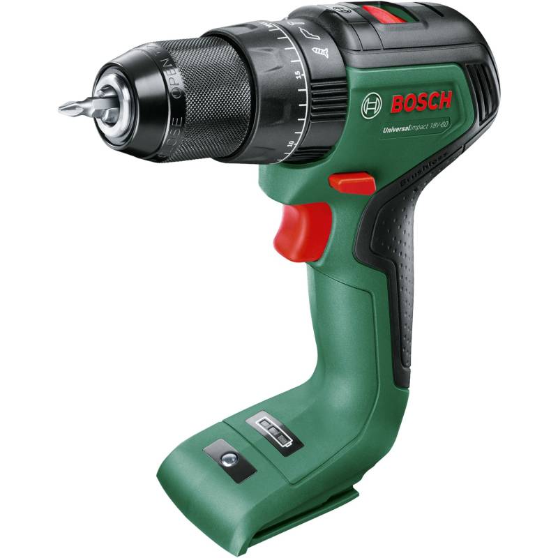 Akku-Schlagbohrschrauber UniversalImpact 18V-60 BARETOOL von Bosch