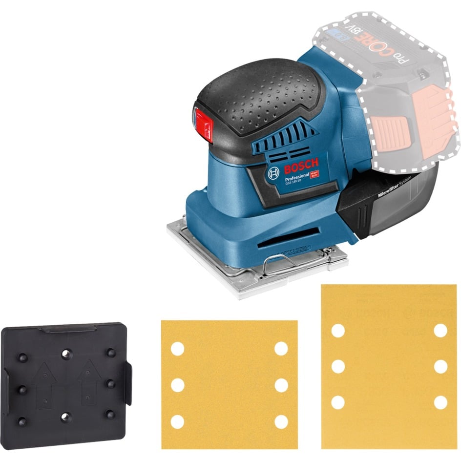 Akku-Schwingschleifer GSS 18V-10 Professional solo Akku-Schwingschleifer GSS 18V-10 Professional solo von Bosch