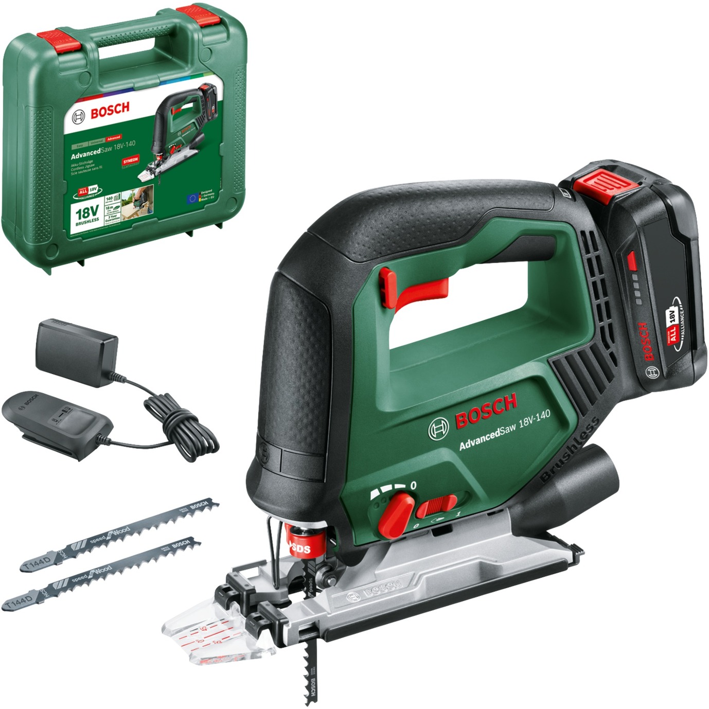 Akku-Stichsäge AdvancedSaw 18V-140 Akku-Stichsäge AdvancedSaw 18V-140 von Bosch