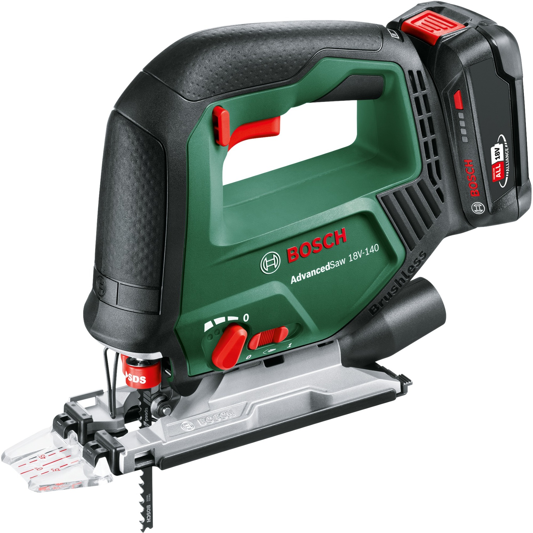 Akku-Stichsäge AdvancedSaw 18V-140 Akku-Stichsäge AdvancedSaw 18V-140 von Bosch
