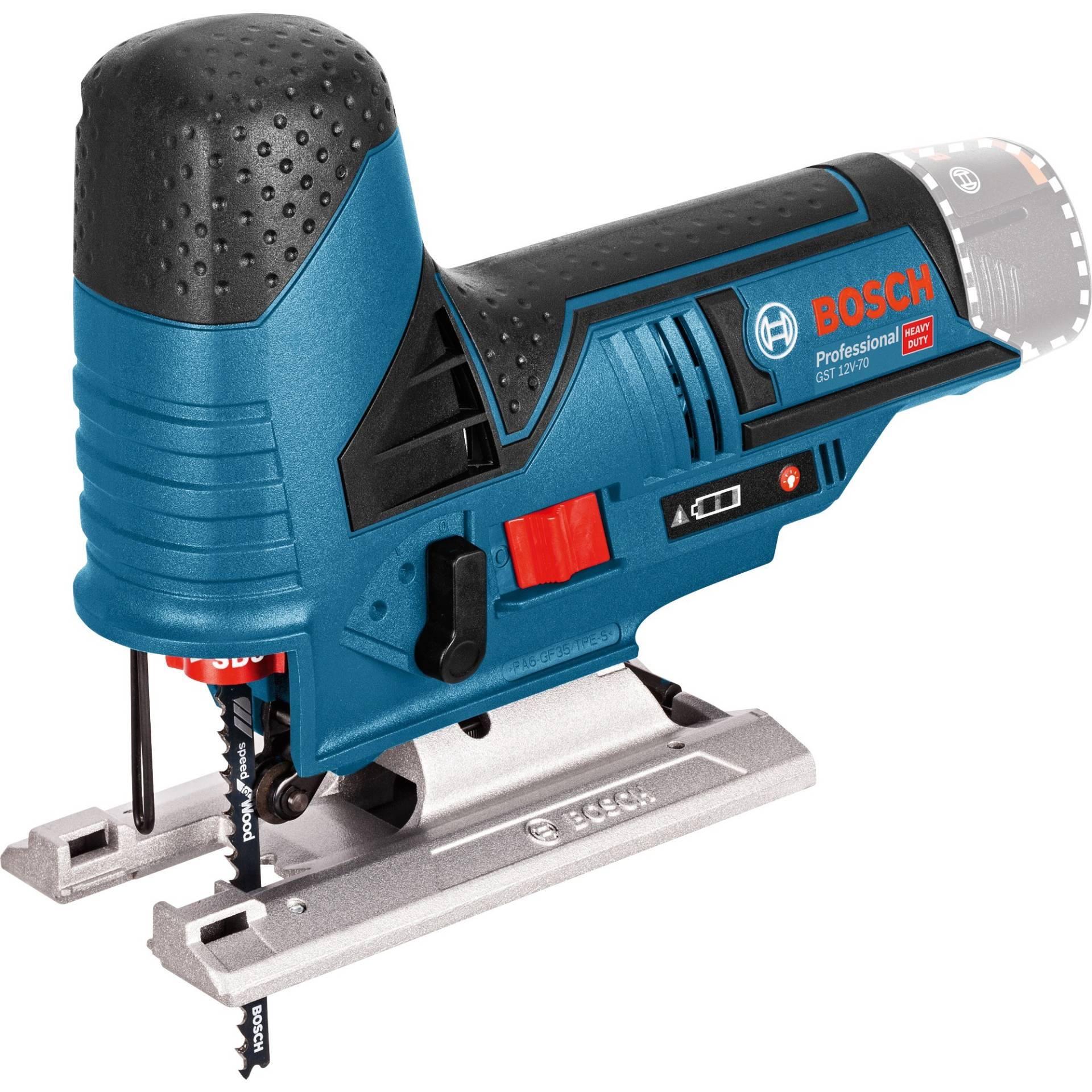 Akku-Stichsäge GST 12V-70 solo Professional, 12 Volt von Bosch