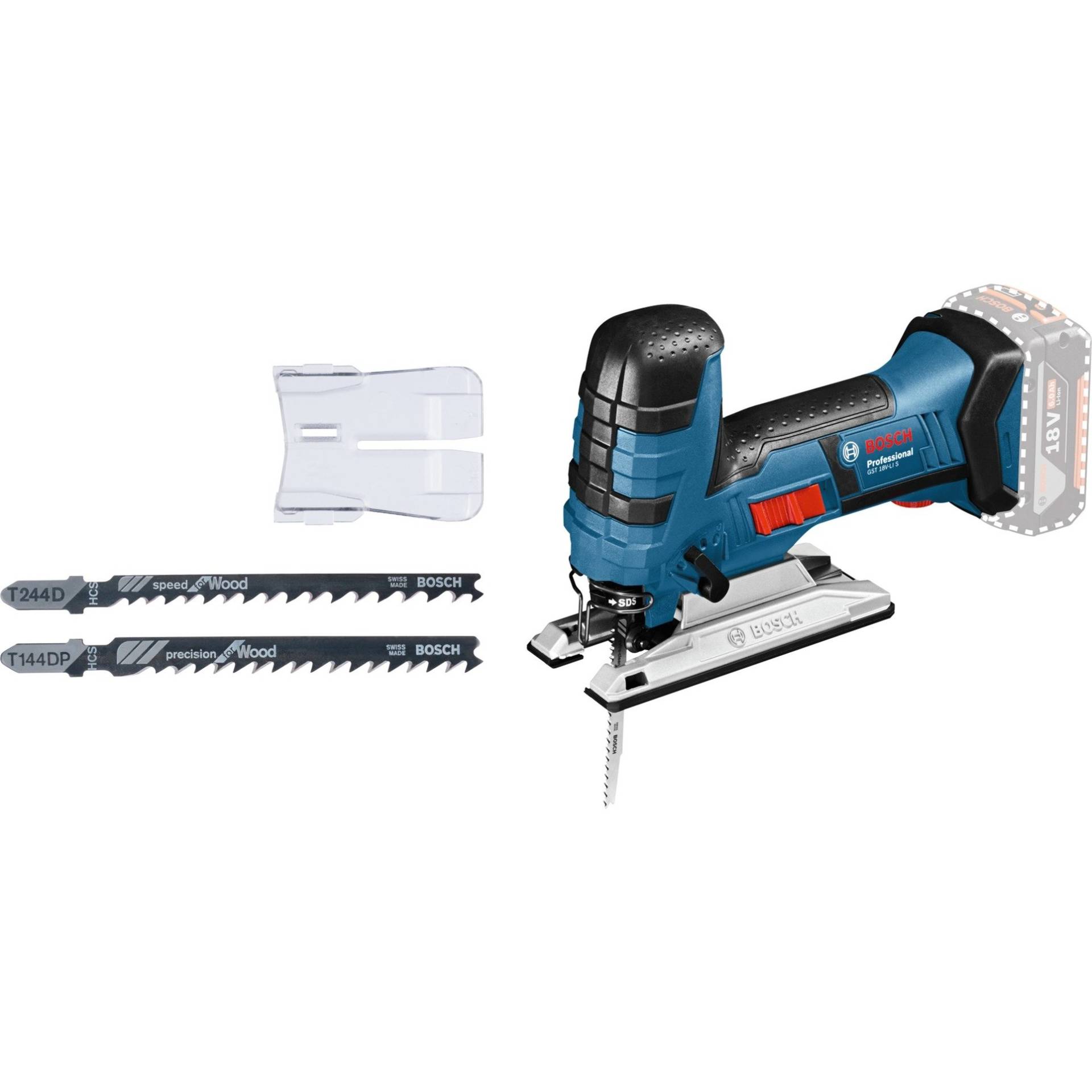 Akku-Stichsäge GST 18V-LI S Professional solo, 18 Volt von Bosch