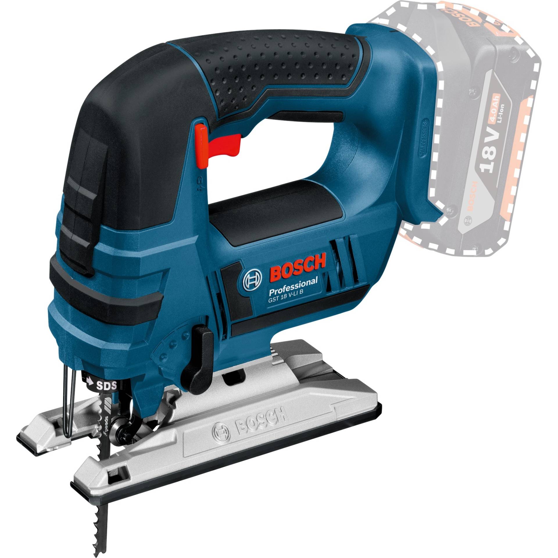 Akku-Stichsäge GST 18V-Li B Professional solo, 18Volt von Bosch