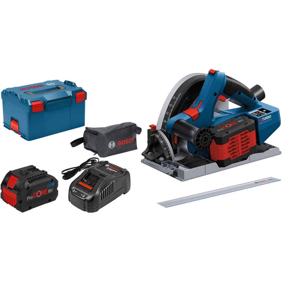 Akku-Tauchsäge BITURBO GKT 18V-52 GC Professional, Handkreissäge Akku-Tauchsäge BITURBO GKT 18V-52 GC Professional, Handkreissäge von Bosch