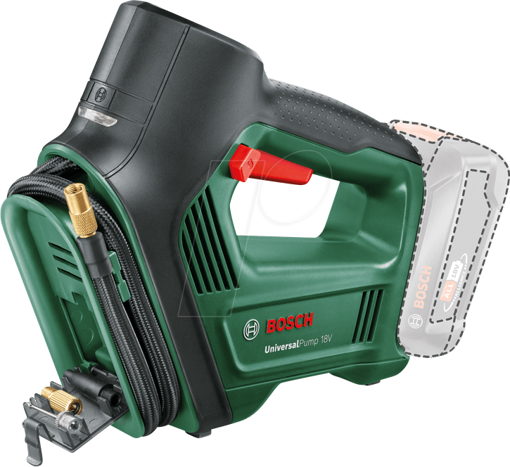 BOSCH 603947100 - Mobiler Kompressor, 10,3 bar, Akku-Luftpumpe, ohne Akku von Bosch