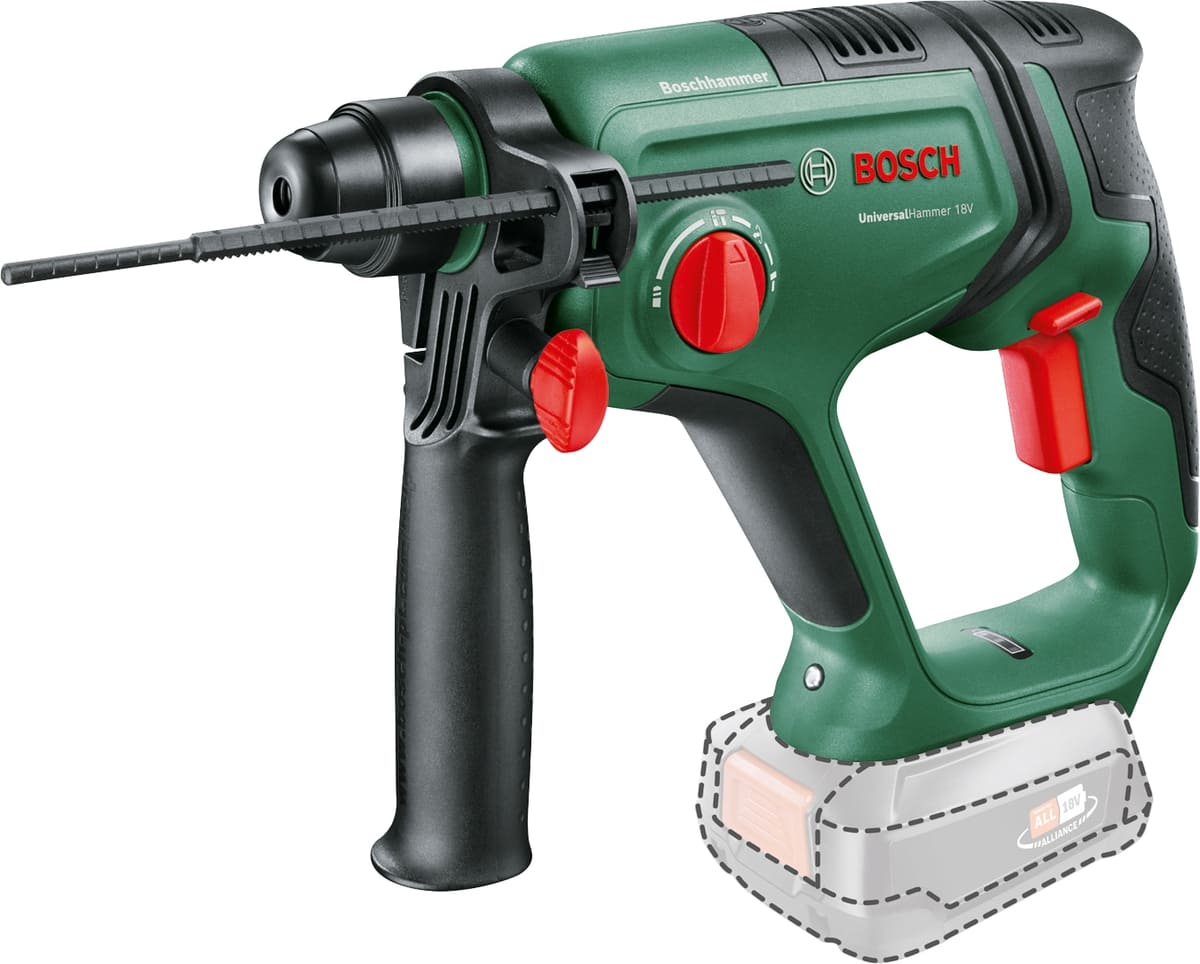 BOSCH Akku-Bohrhammer UniversalHammer 18V, 06039D6000, Solo BOSCH Akku-Bohrhammer UniversalHammer 18V, 06039D6000, Solo von Bosch