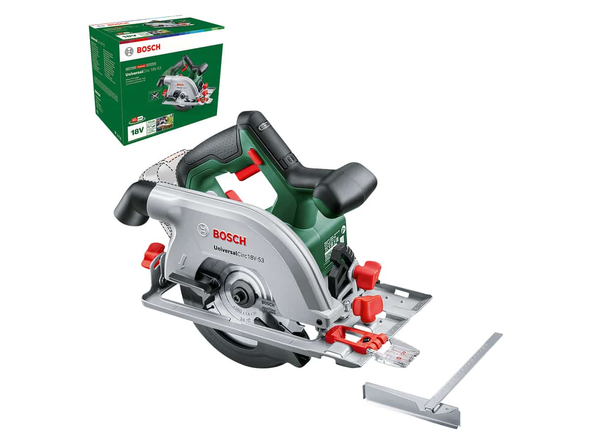 BOSCH Akku-Handkreissäge UniversalCirc 18V-53, 06033B1400, Solo von Bosch