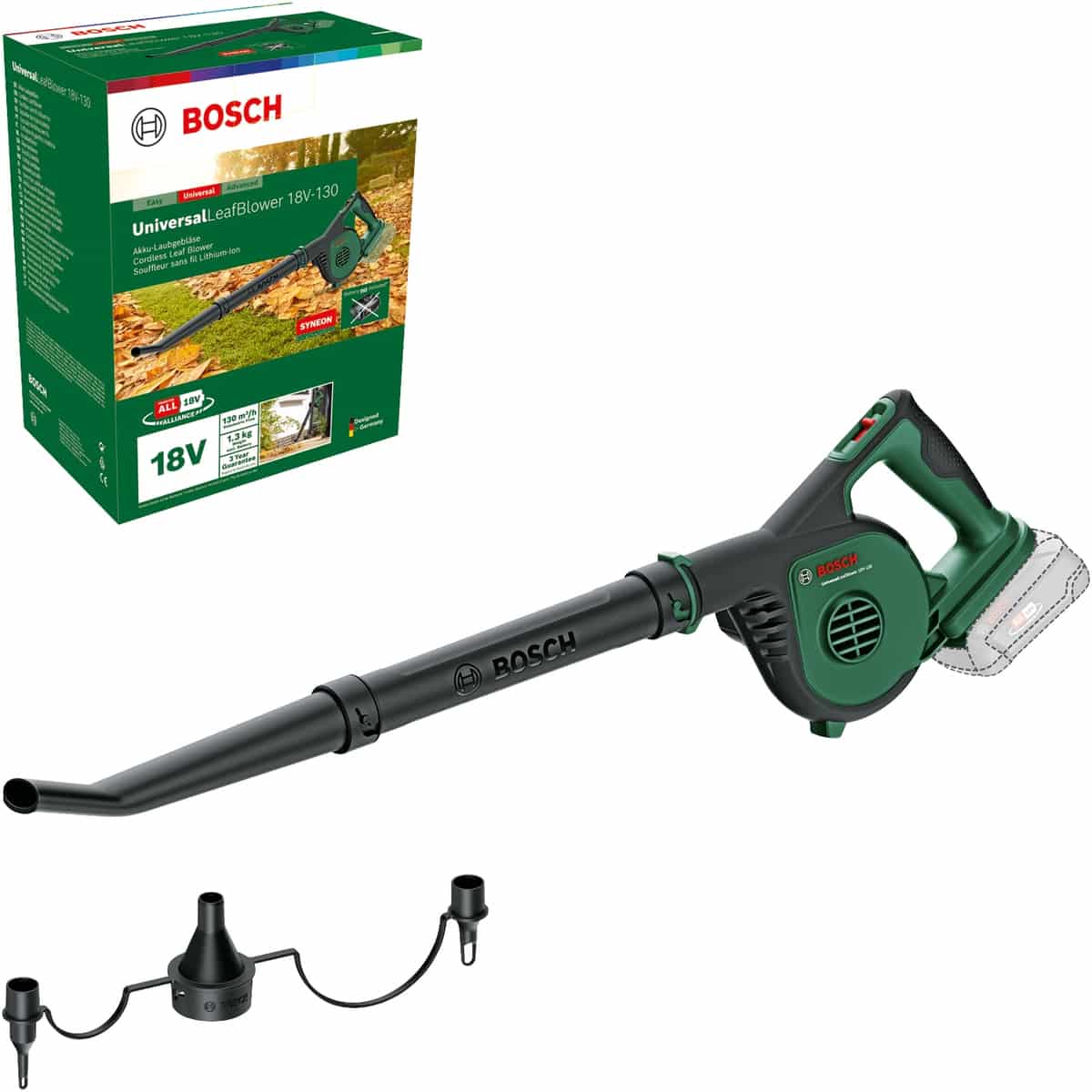 BOSCH Akku-Laubbläser, UniversalLeafBlower 18V-130, 06008A0601, Solo BOSCH Akku-Laubbläser, UniversalLeafBlower 18V-130, 06008A0601, Solo von Bosch